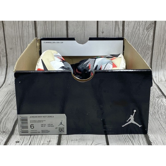 Nike Jordan Why Not Zer0.3 Unite Size 6 CD3003‑101 main image 5
